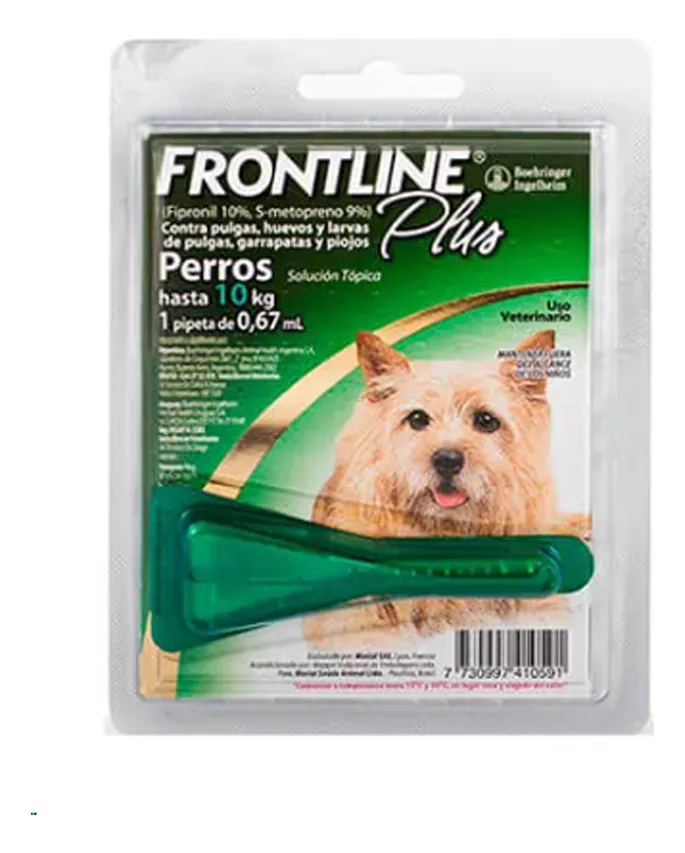 FRONTLINE PLUS 0-10 KG.(BOEHRINGER)
