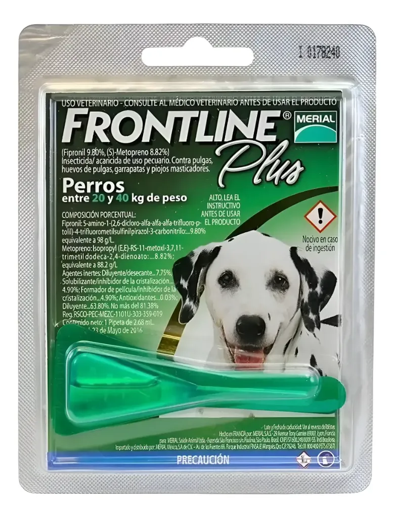 FRONTLINE PLUS 21-40 KG.(BOEHRINGER)