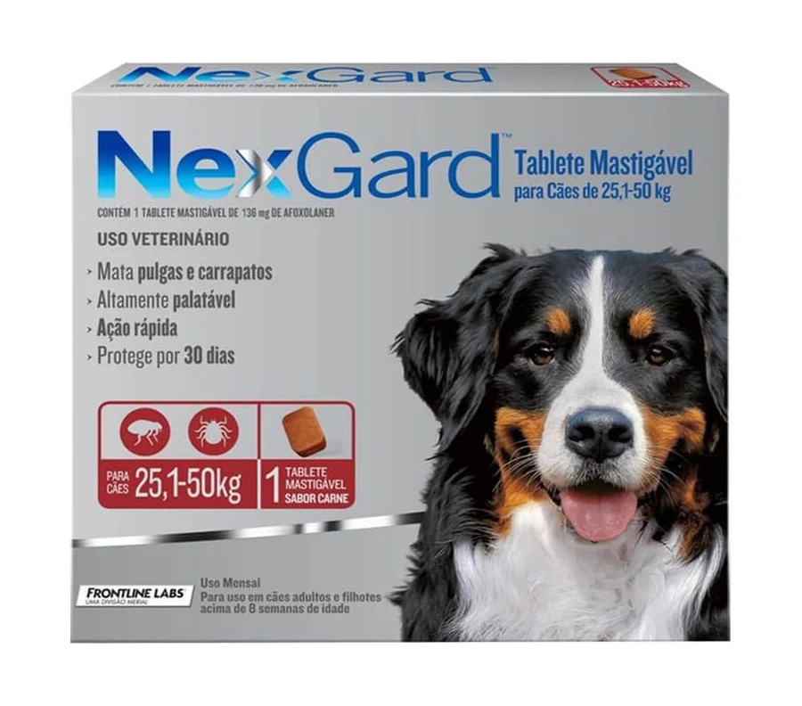 NEXGARD 25-50 KG. (BOEHRINGER)