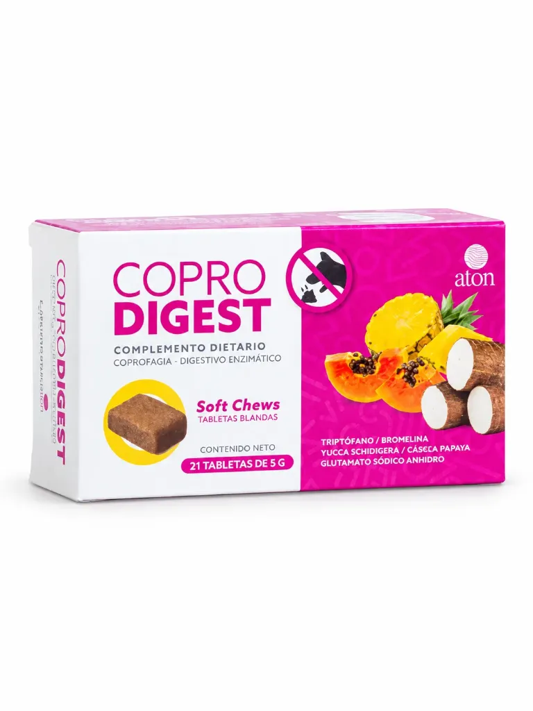 Coprodigest x 21 tabletas x 5 grs c/u (ATON)