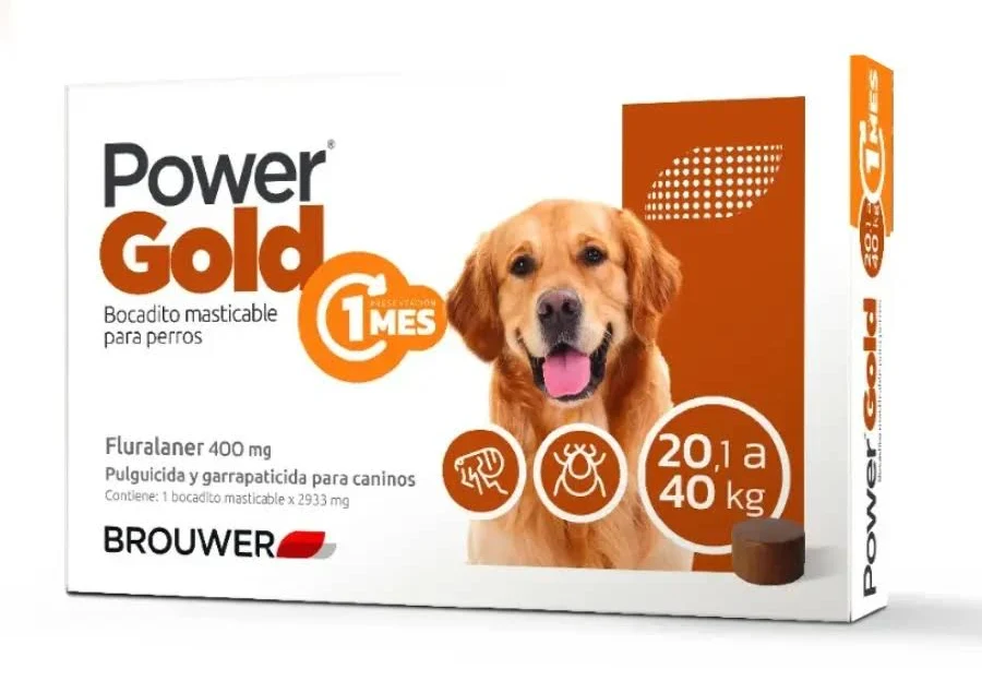 POWER GOLD 1 MES DE 20,1 A 40 KG (BROUWER)
