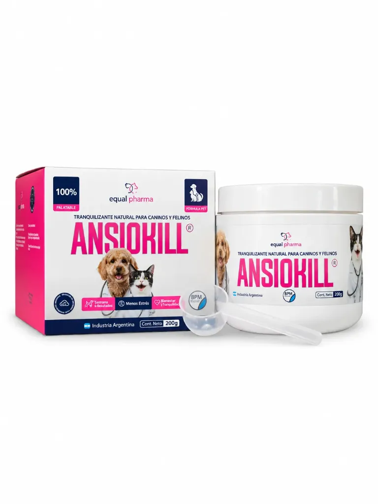 ANSIOKILL CAJA 8 X 200 GR.(EQUAL PHARMA)