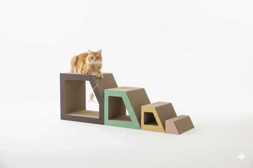 Cat tree scraper cardboard (TECNO PAW)
