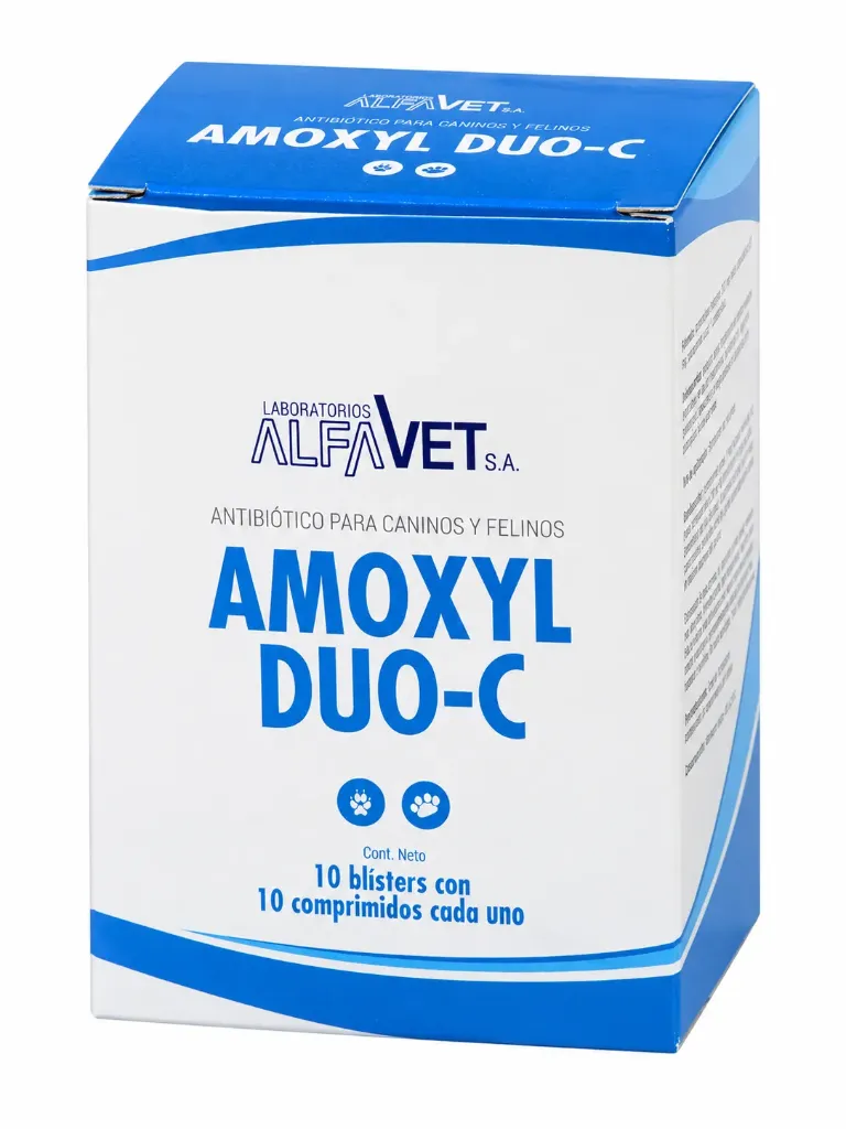 AMOXYL DUO-C 100 COMP.(ALFAVET)