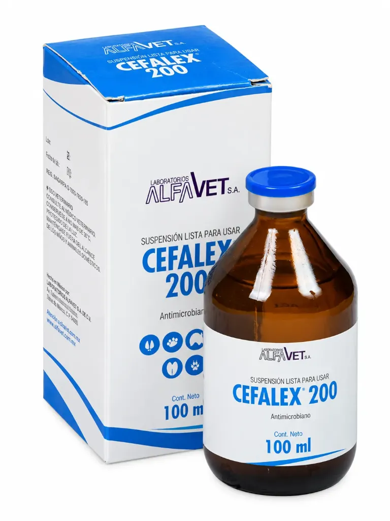 CEFALEX 200 100 ML.(ALFAVET)